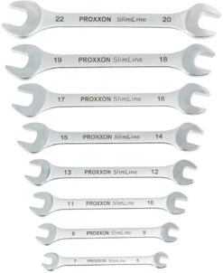 Proxxon Set De Llaves De Doble Boca SlimLine 8 Piezas -Schwalbe Ventas 148521