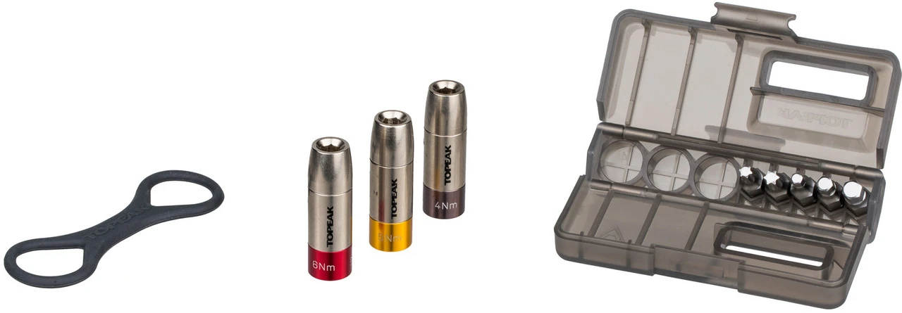 Topeak Set De Casquillos De Torsión Nano TorqBox DX 4 Topeak Set De Casquillos De Torsión Nano TorqBox DX - Imagen 2