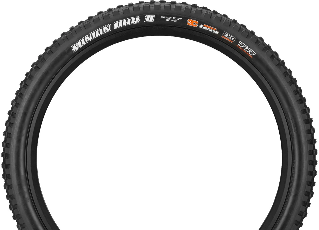 MAXXIS Cubierta Plegable Minion DHR II 3C MaxxTerra EXO WT TR 26" 4 MAXXIS Cubierta Plegable Minion DHR II 3C MaxxTerra EXO WT TR 26" - Imagen 2