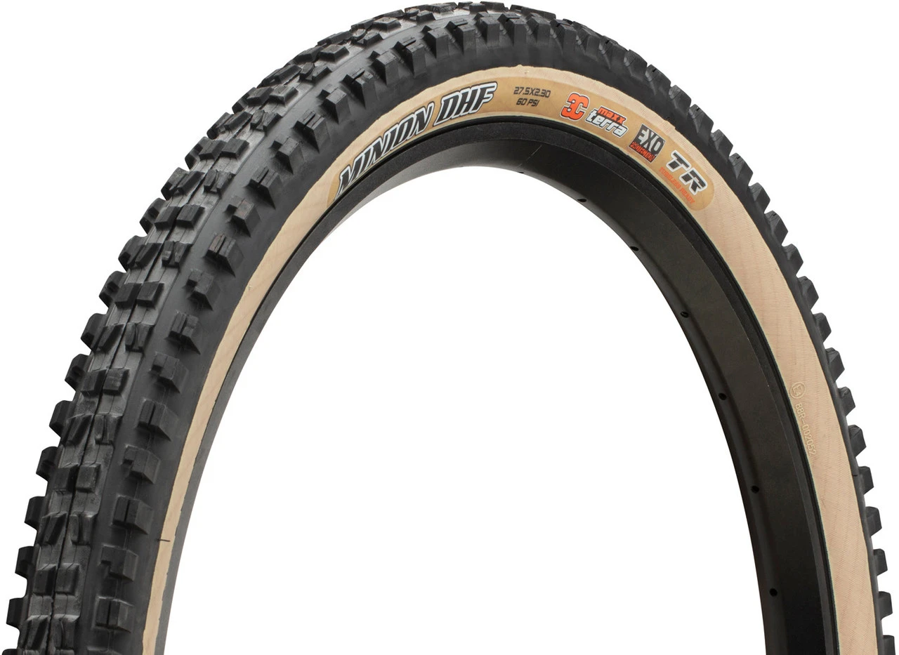 MAXXIS Cubierta Plegable Minion DHF 3C MaxxTerra EXO TR Skinwall 27,5" 3 MAXXIS Cubierta Plegable Minion DHF 3C MaxxTerra EXO TR Skinwall 27,5"