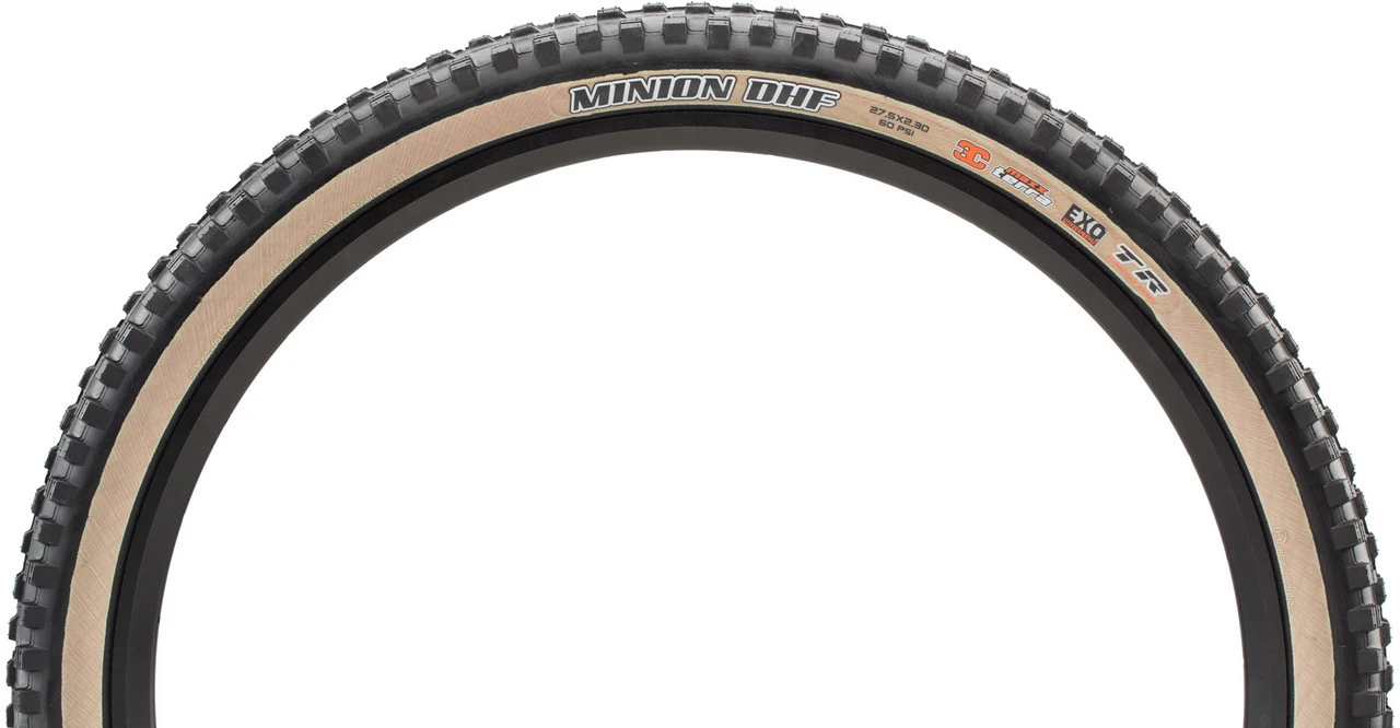 MAXXIS Cubierta Plegable Minion DHF 3C MaxxTerra EXO TR Skinwall 27,5" 4 MAXXIS Cubierta Plegable Minion DHF 3C MaxxTerra EXO TR Skinwall 27,5" - Imagen 2