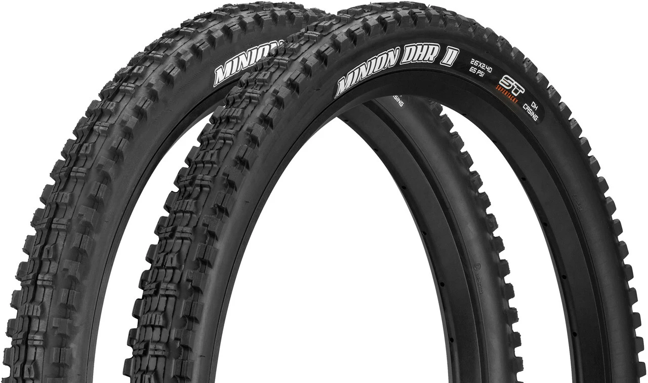 MAXXIS Set De 2 Cubiertas De Alambre Minion DHR II SuperTacky / MaxxPro 26" 3 MAXXIS Set De 2 Cubiertas De Alambre Minion DHR II SuperTacky / MaxxPro 26"