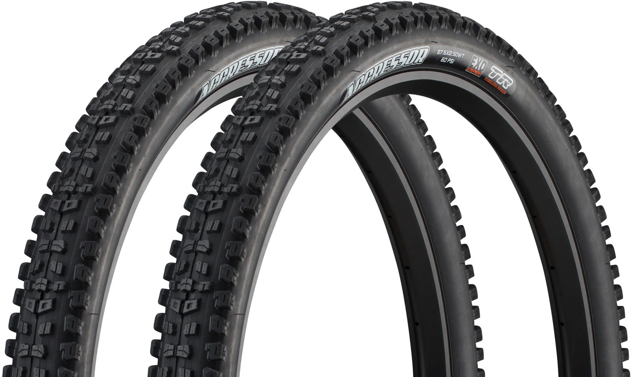 MAXXIS Set De 2 Cubiertas Plegables Aggressor Dual EXO WT TR 27,5" 3 MAXXIS Set De 2 Cubiertas Plegables Aggressor Dual EXO WT TR 27,5"