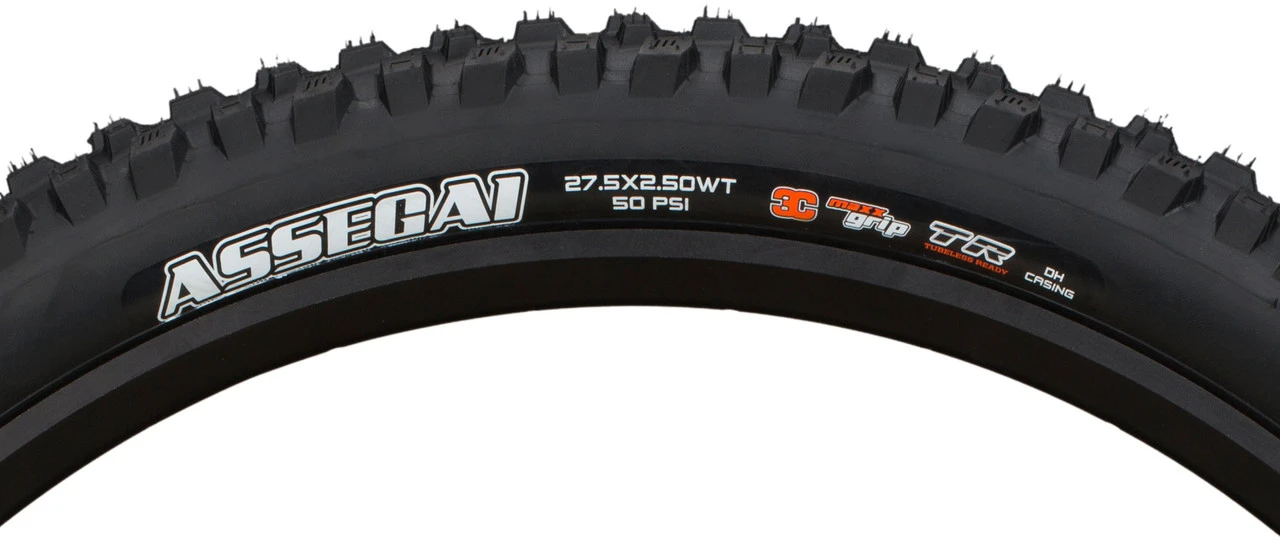 MAXXIS Set De 2 Cubiertas Plegables Assegai 3C MaxxGrip Downhill WT TR 27,5" 5 MAXXIS Set De 2 Cubiertas Plegables Assegai 3C MaxxGrip Downhill WT TR 27,5" - Imagen 3