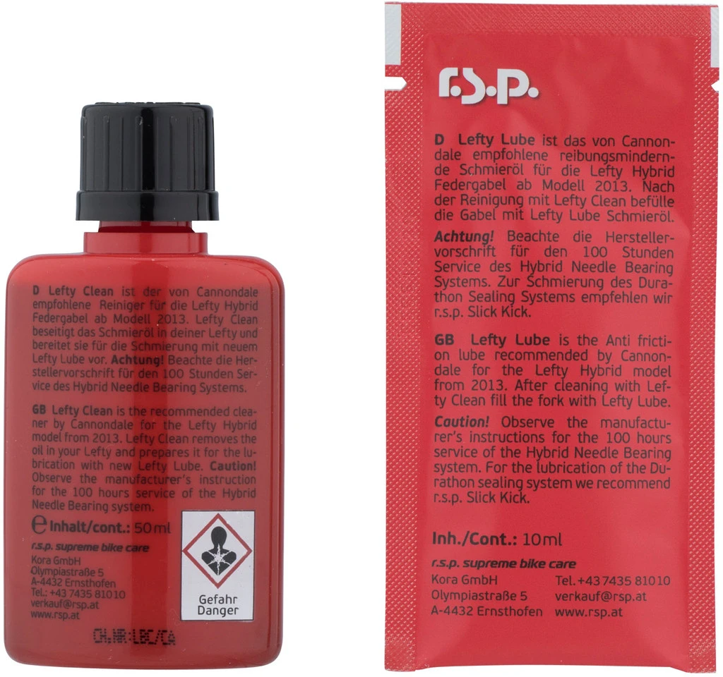 R.s.p. Kit De Mantenimiento Lefty Service Kit 4 R.s.p. Kit De Mantenimiento Lefty Service Kit - Imagen 2