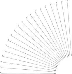 Sapim Radios D-Light J-Bend + Cabecillas - 20 Unidades