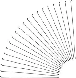 Sapim Radios D-Light J-Bend + Cabecillas - 20 Unidades 17 Sapim Radios D-Light J-Bend + Cabecillas - 20 Unidades -Schwalbe Ventas 357575