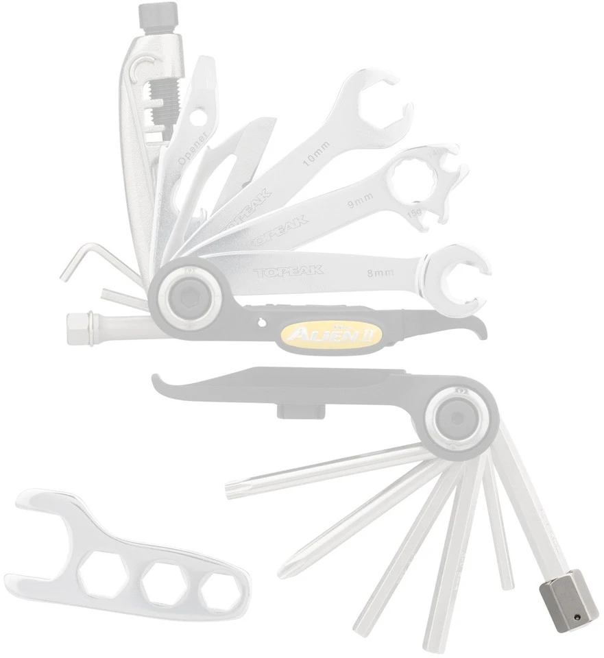 Topeak Accesorio De Puntas Hexagonales De 10 Mm Para Alien 2 4 Topeak Accesorio De Puntas Hexagonales De 10 Mm Para Alien 2 - Imagen 2