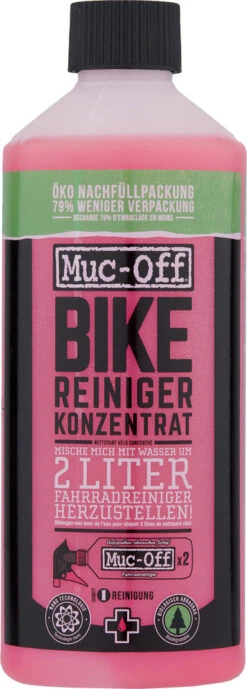 Muc-Off Concentrado De Relleno Nano Gel P. Limpiador Bicicletas Bike Cleaner -Schwalbe Ventas 466149