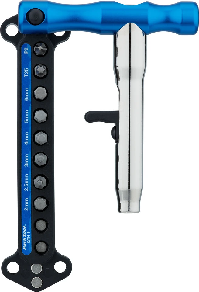 Parktool Mango En T De Cambio Rápido Con Puntas QTH-1 3 Parktool Mango En T De Cambio Rápido Con Puntas QTH-1