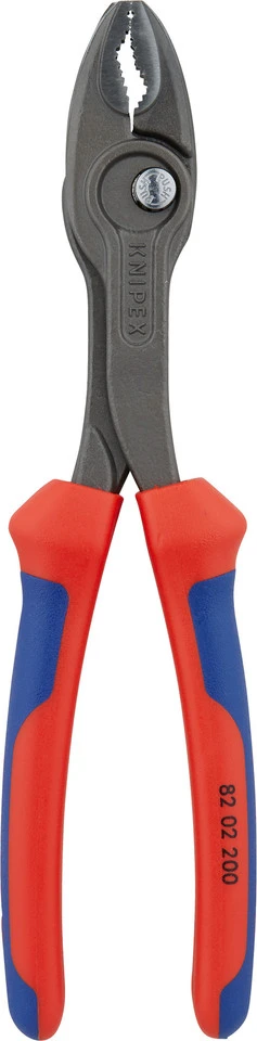 KNIPEX Alicates De Agarre Frontal TwinGrip Con Mango De Varios Componentes